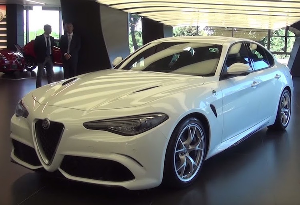 Alfa Romeo Giulia: Doi thu cua BMW 3 Series 