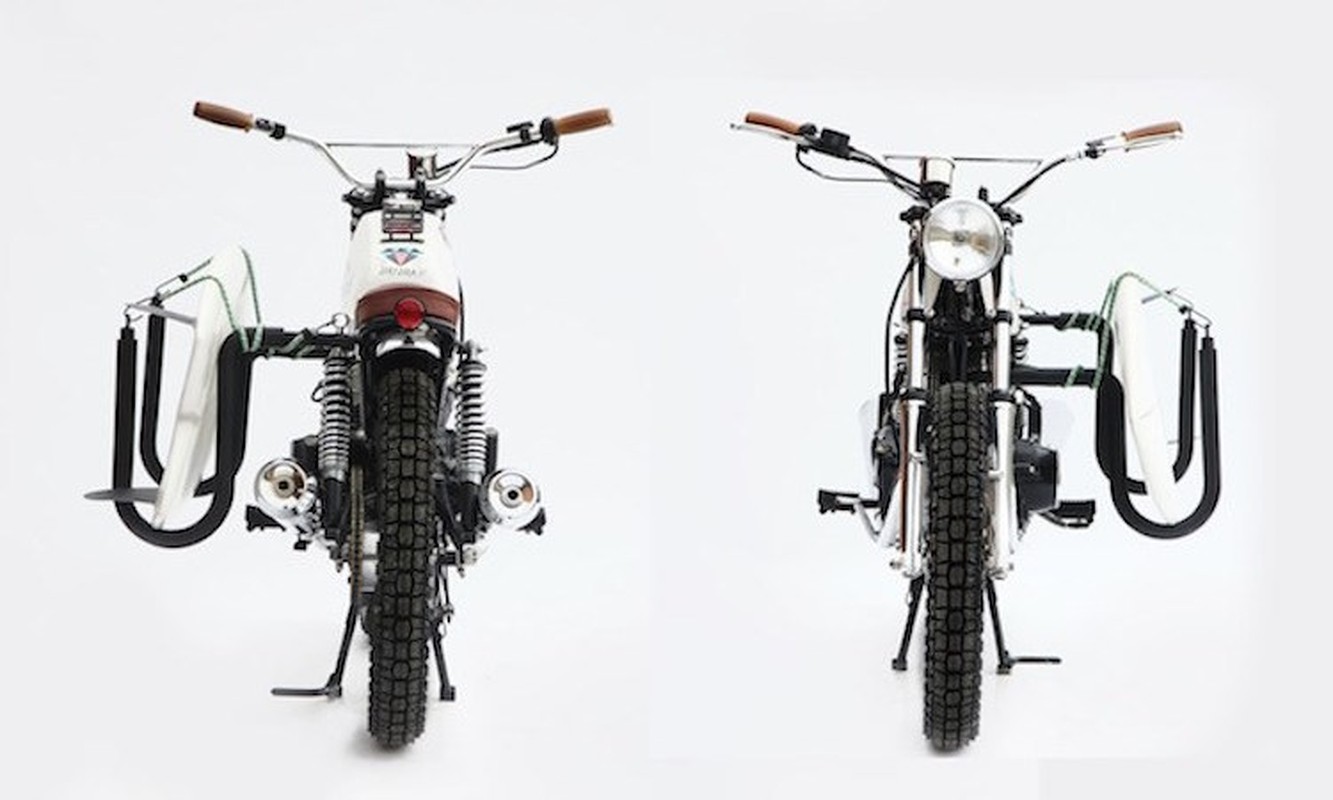 Honda CB125 tracker - du cho dam me moto va luot song-Hinh-4