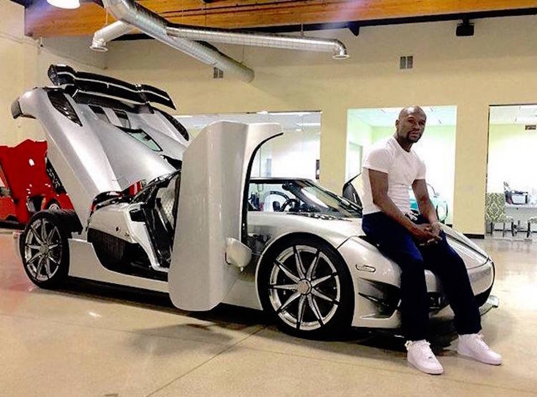 Can canh sieu xe Koenigsegg 10,8 ty cua Floyd Mayweather