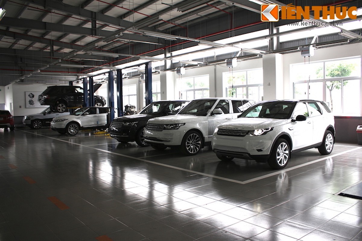 Xe sang Jaguar &amp; Land Rover duoc 