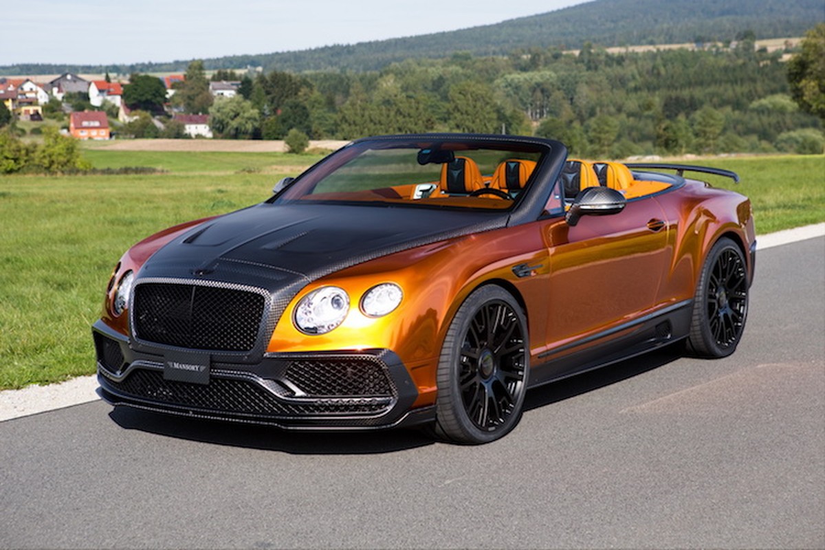 Soc voi ban do Bentley Continental GTC 