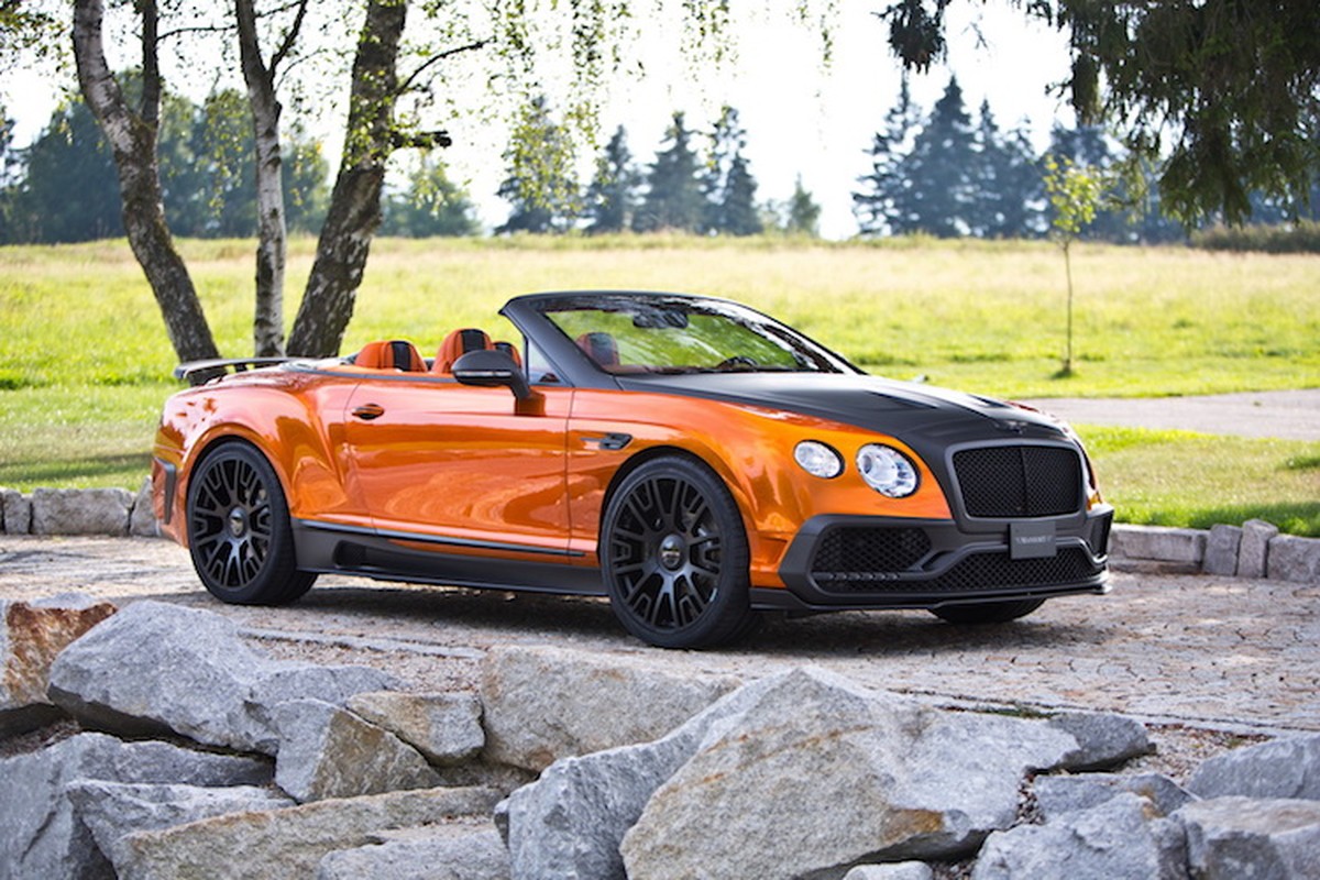 Soc voi ban do Bentley Continental GTC 