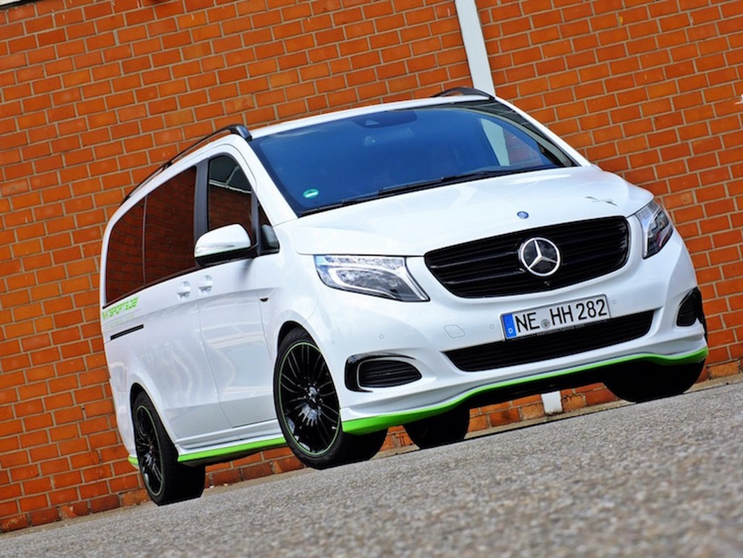 Ban do the thao cho xe van hang sang Mercedes V-Class