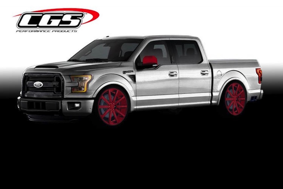 Dan xe ban tai Ford F150 do 