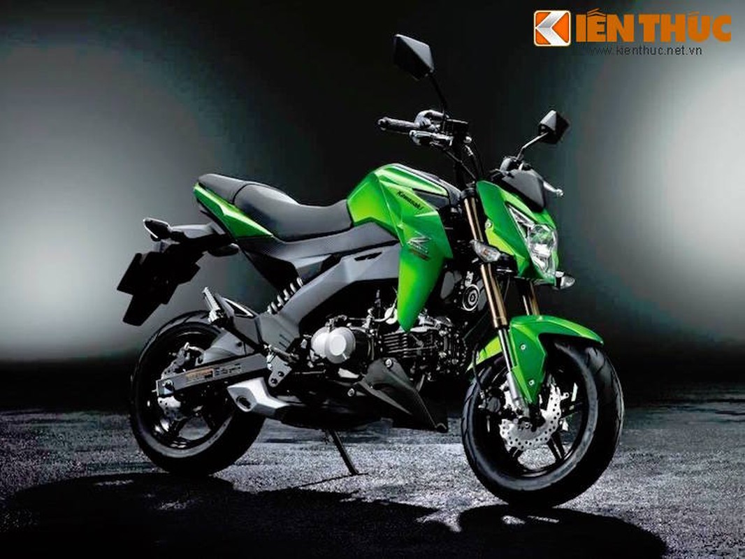 Soi chi tiet Kawasaki Z125 “mini” vua ra mat gia 47 trieu