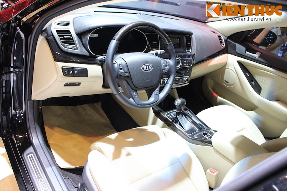 Ra mat tai Viet Nam, Kia Cadenza canh tranh Toyota Camry-Hinh-6