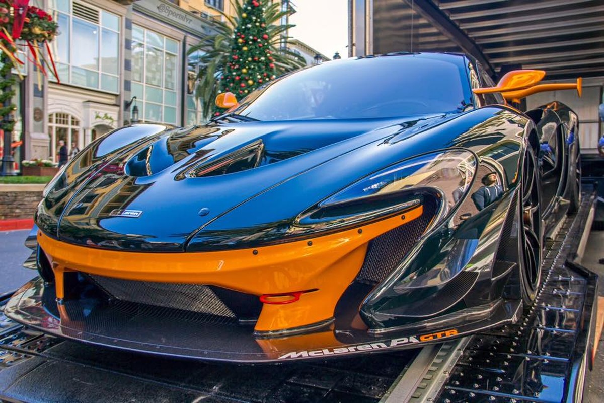 Chi tiet sieu xe dua McLaren P1 GTR dau tien toi My-Hinh-2