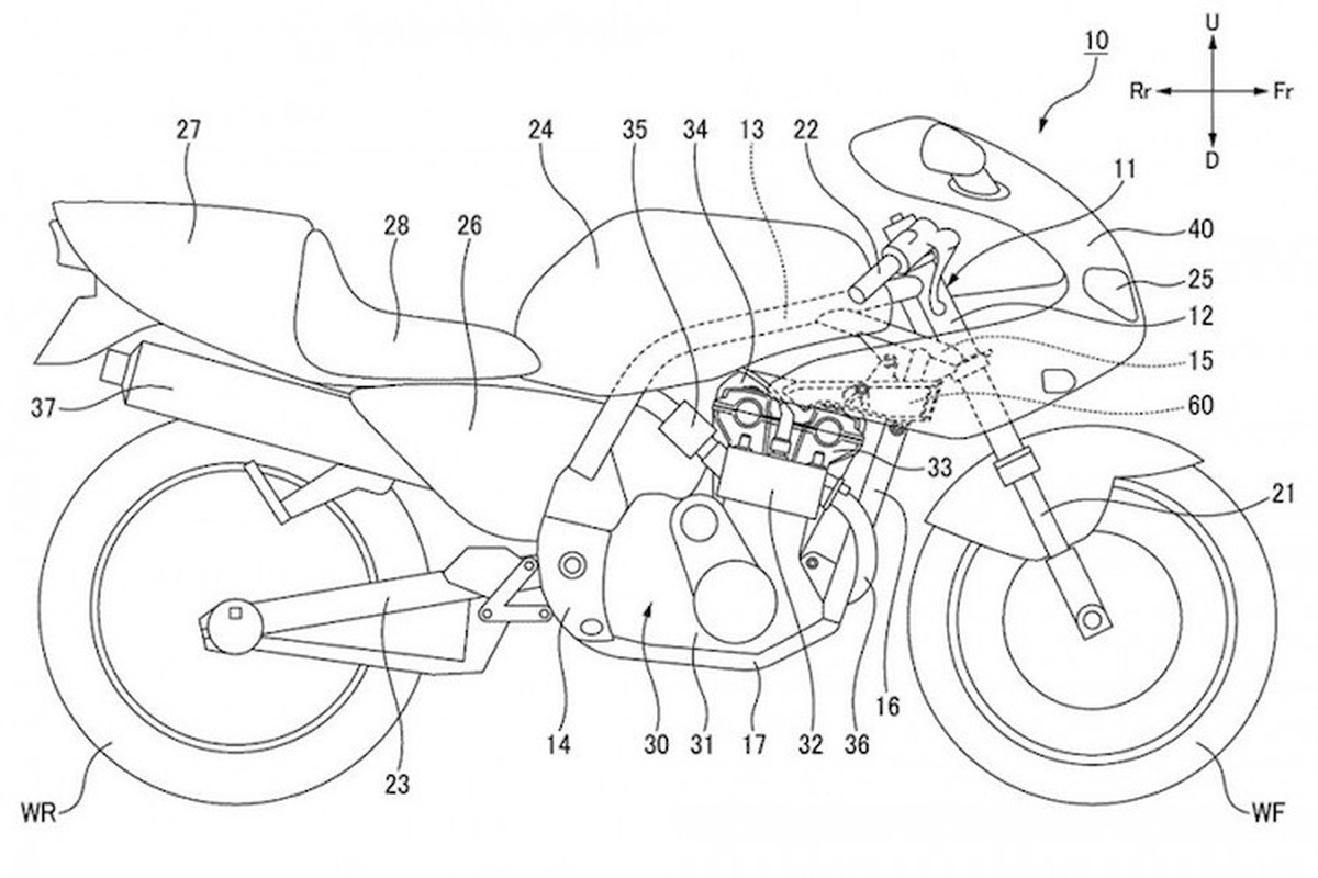 Honda chuan bi co cafe racer dua tren CB1100