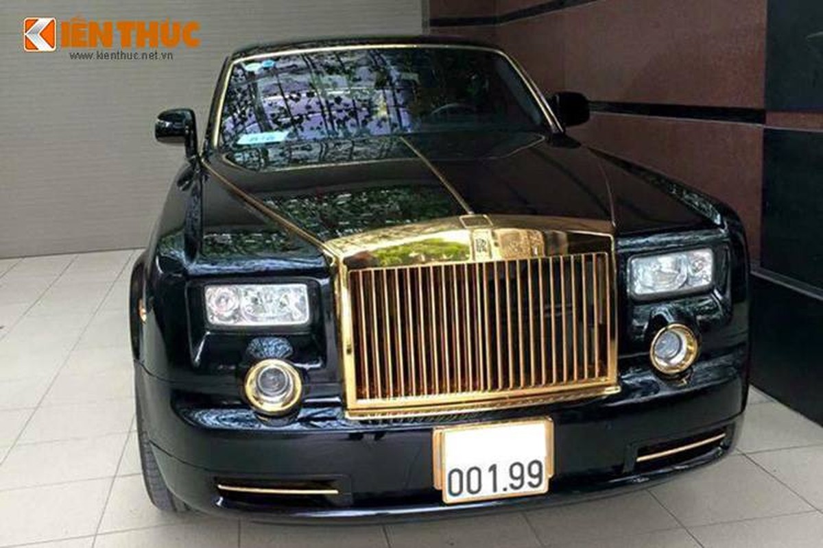 Dan sieu xe Rolls-Royce ma vang bien 