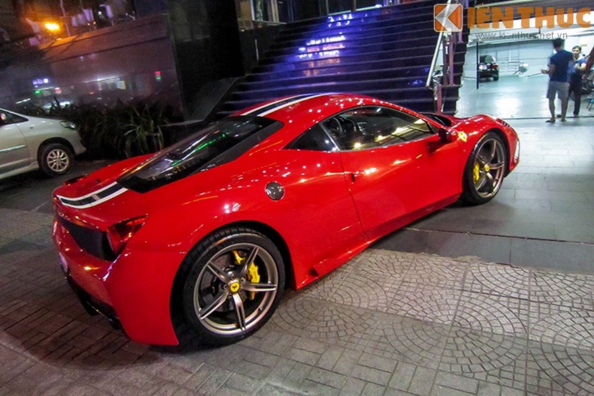 Sieu xe Ferrari F458 Speciale dau tien tren pho Viet-Hinh-2