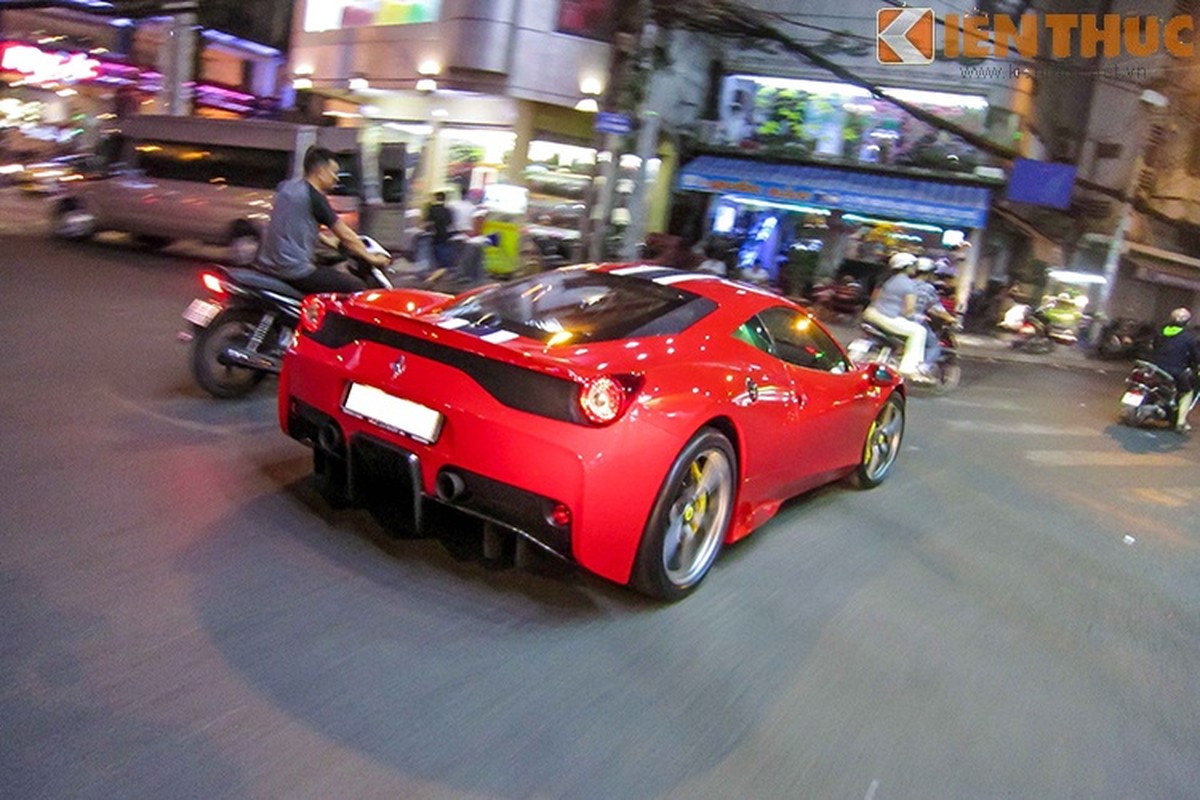 Sieu xe Ferrari F458 Speciale dau tien tren pho Viet-Hinh-7