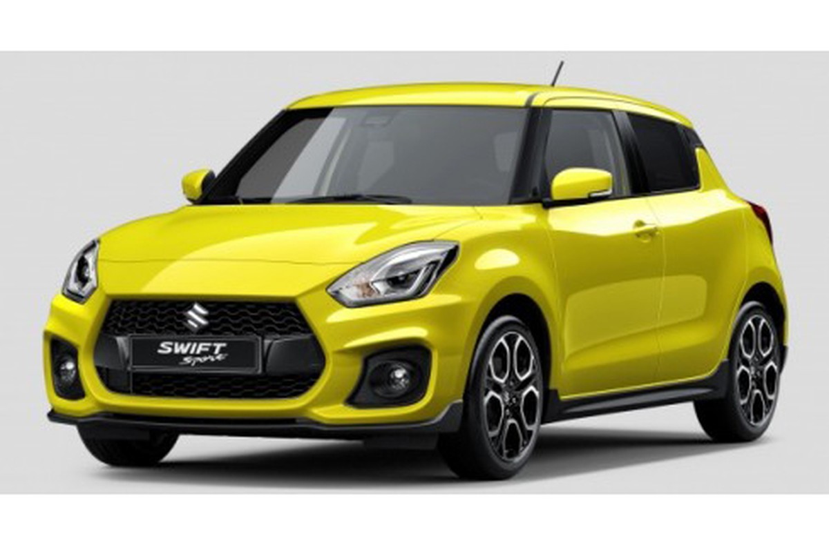 Suzuki Swift Sport 2018 lo dien hang loat &quot;anh nong&quot;-Hinh-2