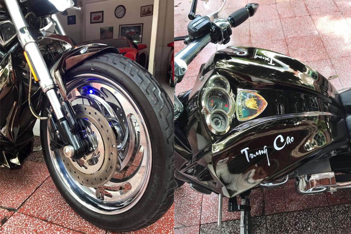 Moto Harley V-Rod “hang khung&quot; cua dai gia Y te Sai Gon-Hinh-5