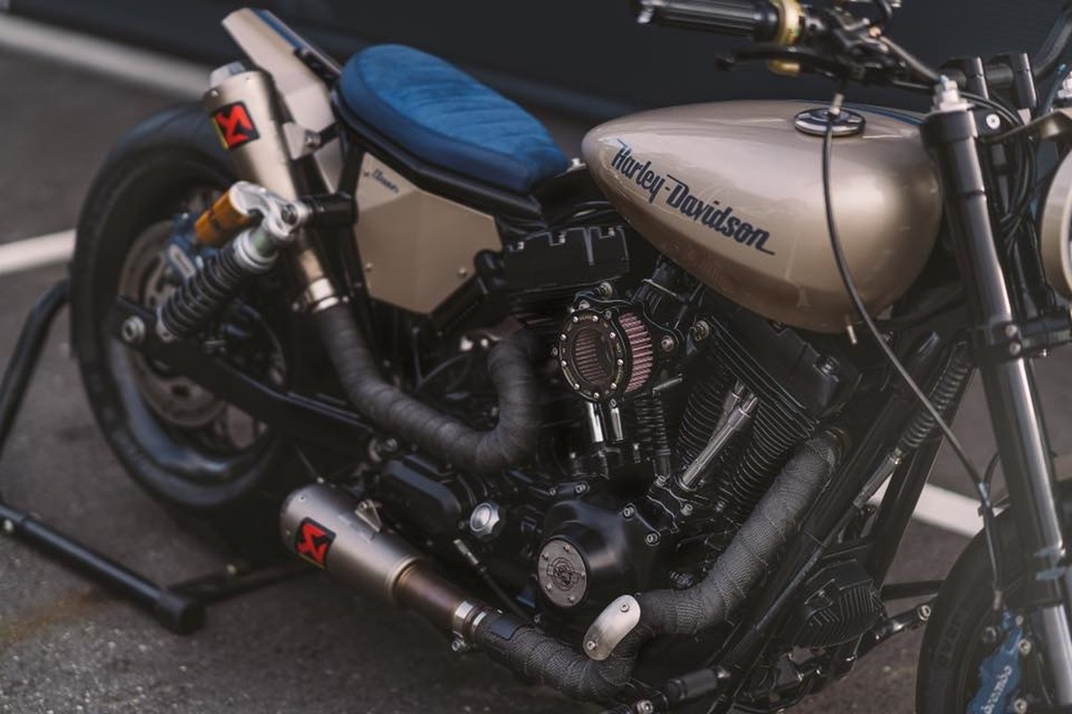 Xe moto Harley-Davidson Dyna “khung” voi do choi hang hieu-Hinh-3