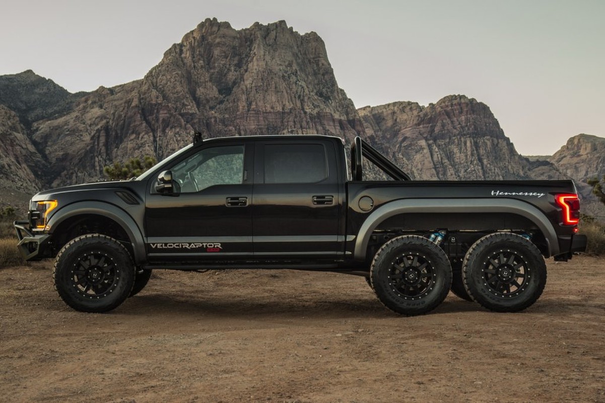 Hennessey bien Ford F-150 Raptor thanh &quot;quai vat&quot; 06 banh-Hinh-3