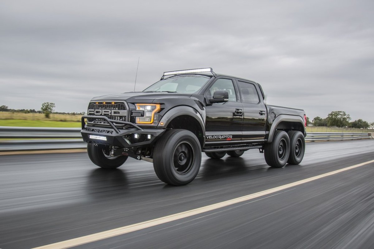 Hennessey bien Ford F-150 Raptor thanh &quot;quai vat&quot; 06 banh-Hinh-4