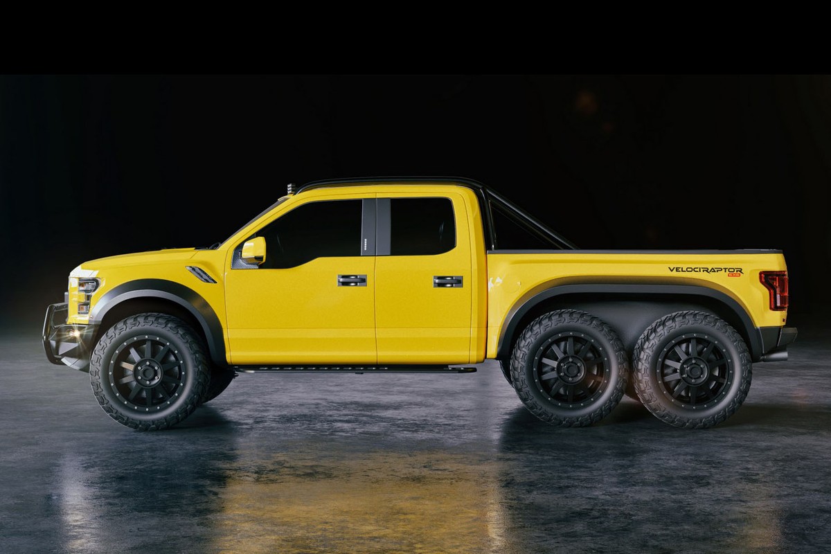 Hennessey bien Ford F-150 Raptor thanh &quot;quai vat&quot; 06 banh-Hinh-9