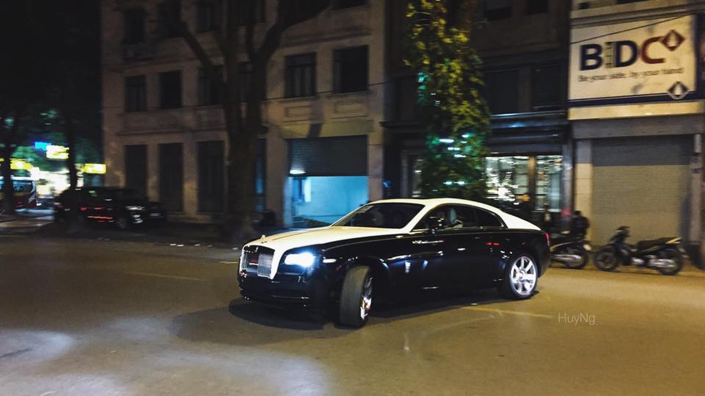 Sieu xe sang Rolls-Royce Wraith 20 ty cua dai gia HN