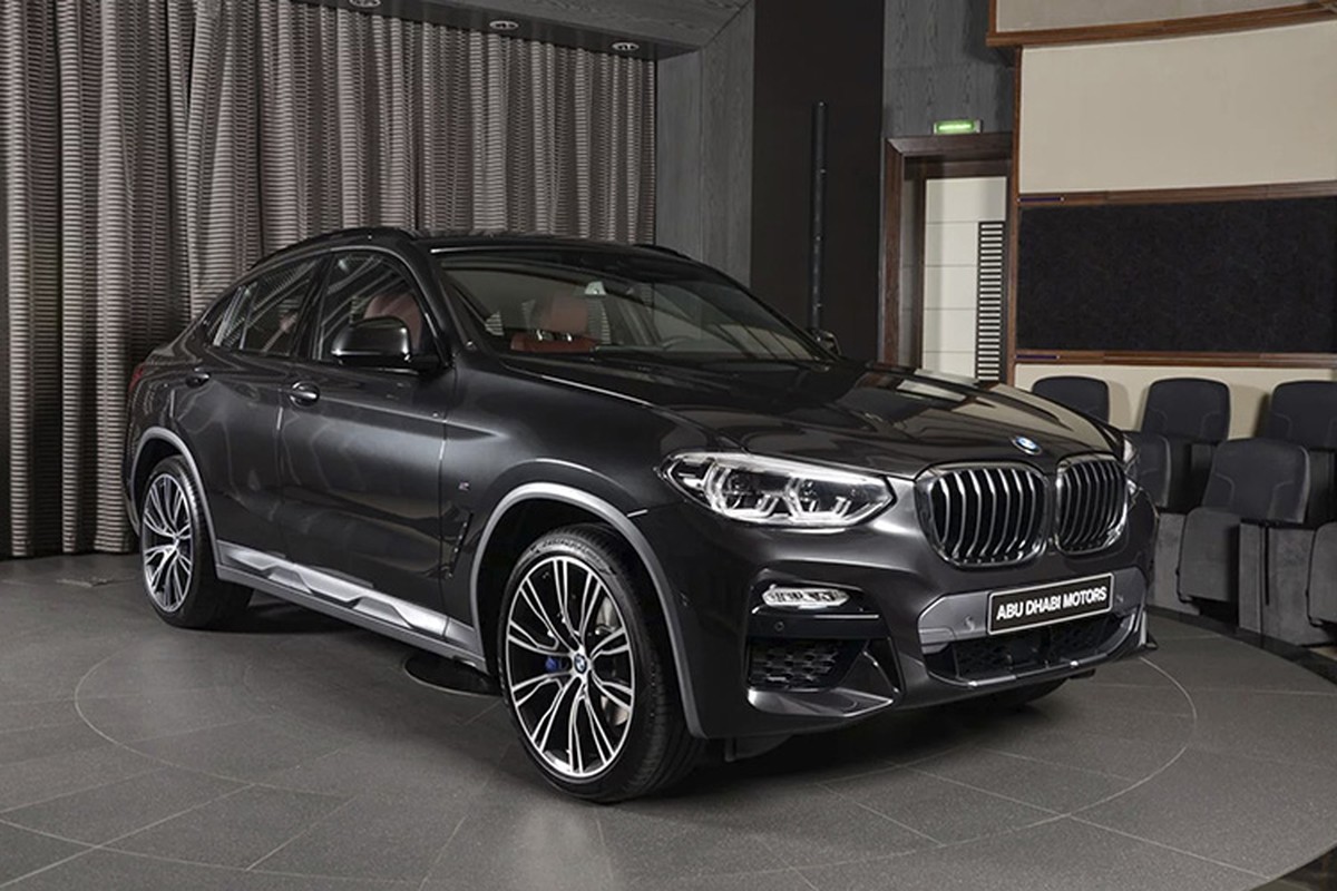 Lo dien phien ban BMW X4 2019 dau tien tren the gioi