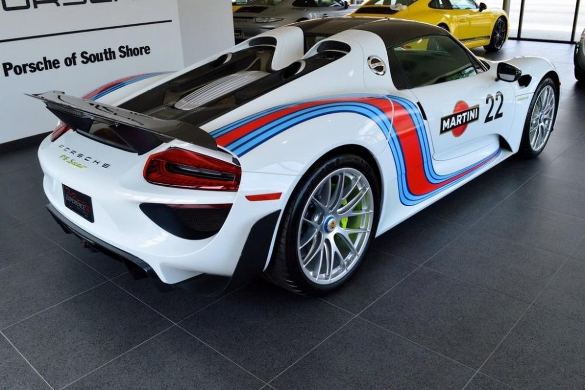 Sieu xe Porsche 918 Spyder cu 
