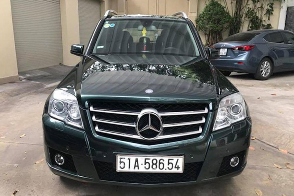 Xe sang Mercedes-Benz GLK gia 600 trieu o Sai Gon