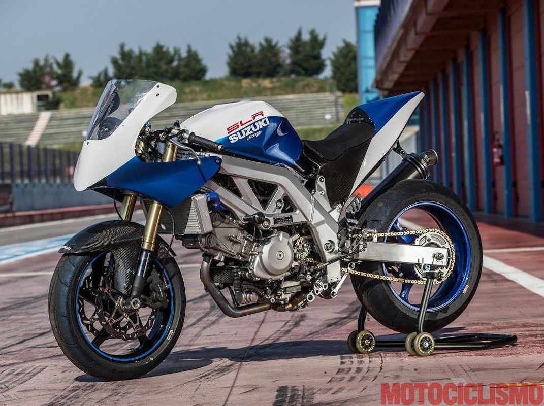 Suzuki SV650S “dong nat” bien hinh sieu moto SLR700 hang khung-Hinh-3