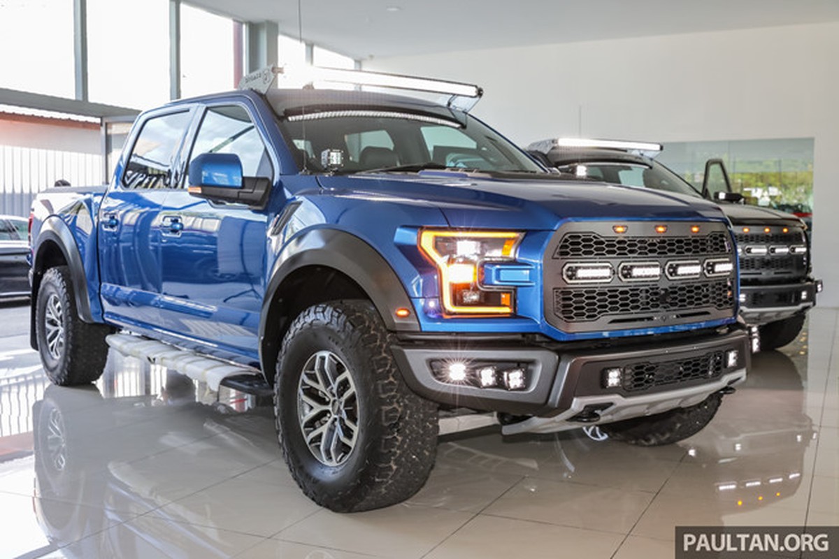 Sieu ban tai Ford F-150 Raptor chot gia 4,4 ty o Malaysia