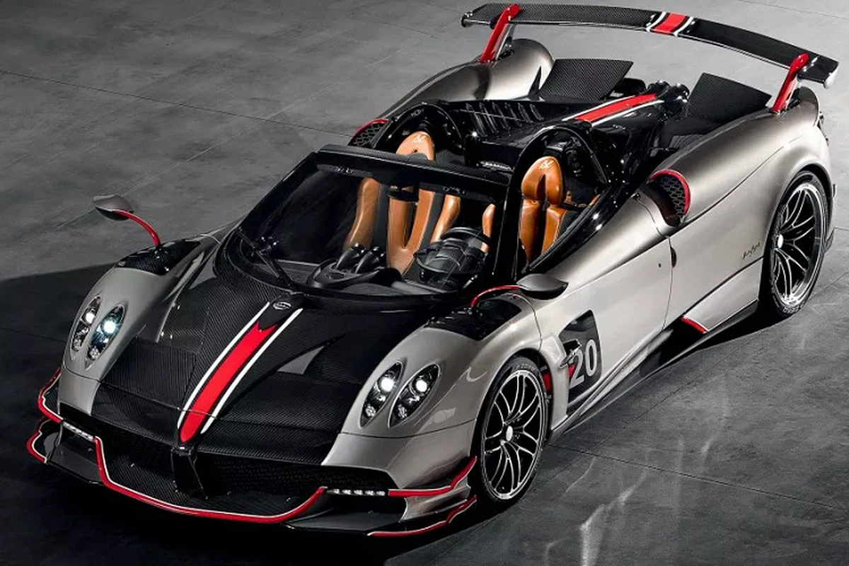 Sieu xe Pagani Huayra Roadster BC mui tran 3,5 trieu USD