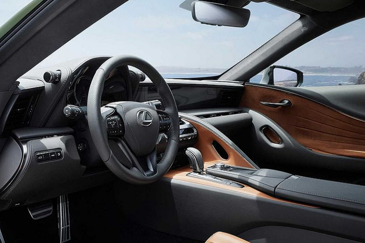 Ngam xe sang Lexus LC Inspiration Series 2020 xanh quyen ru-Hinh-4