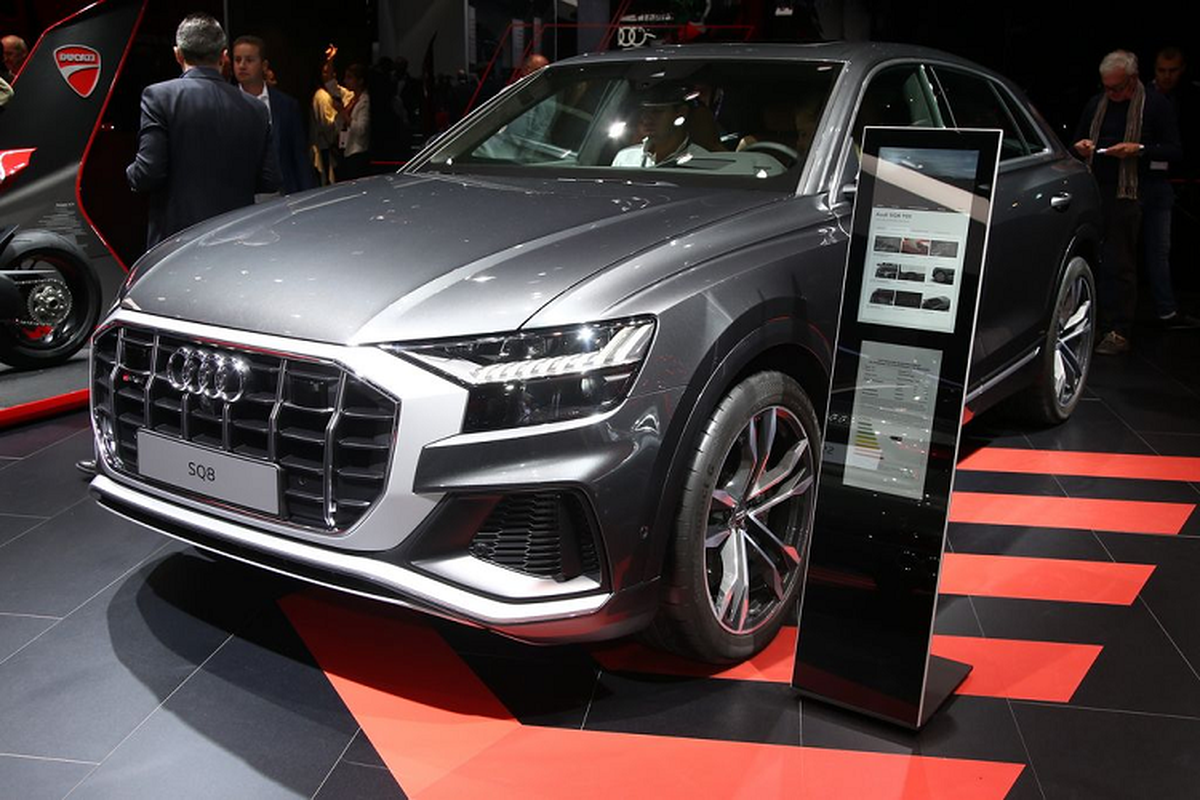 Audi ra mat SQ8 2020 dong co Diesel V8 tang ap kep