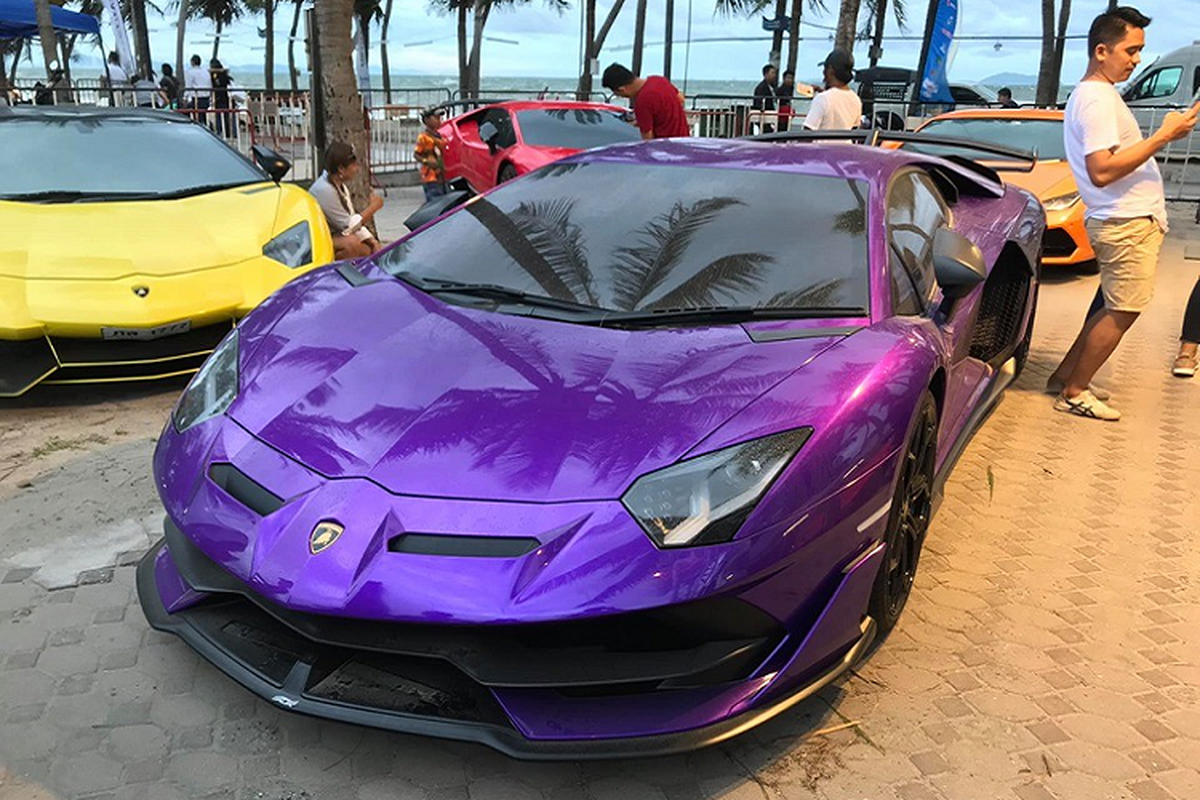Sieu xe hang hiem Lamborghini Aventador SVJ gay sot tai Thai Lan-Hinh-9