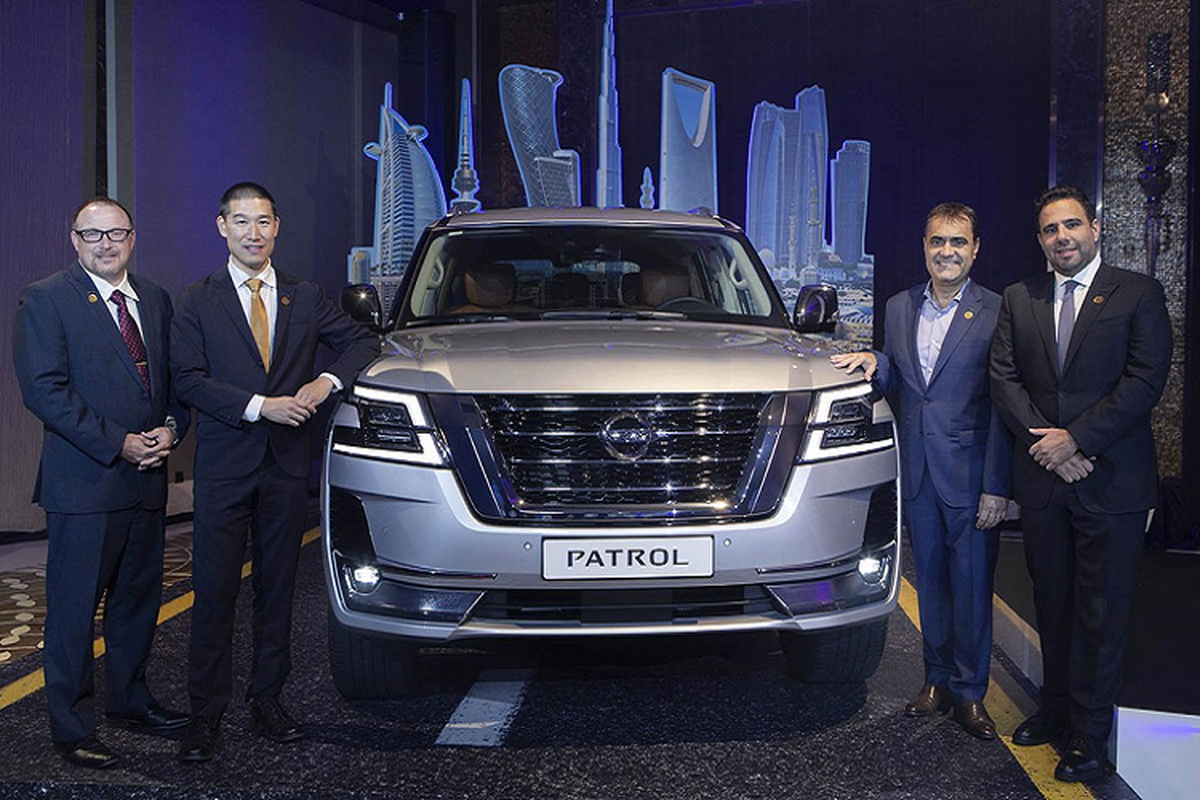 SUV Nissan Patrol 2020 moi, sang trong van an toan hon