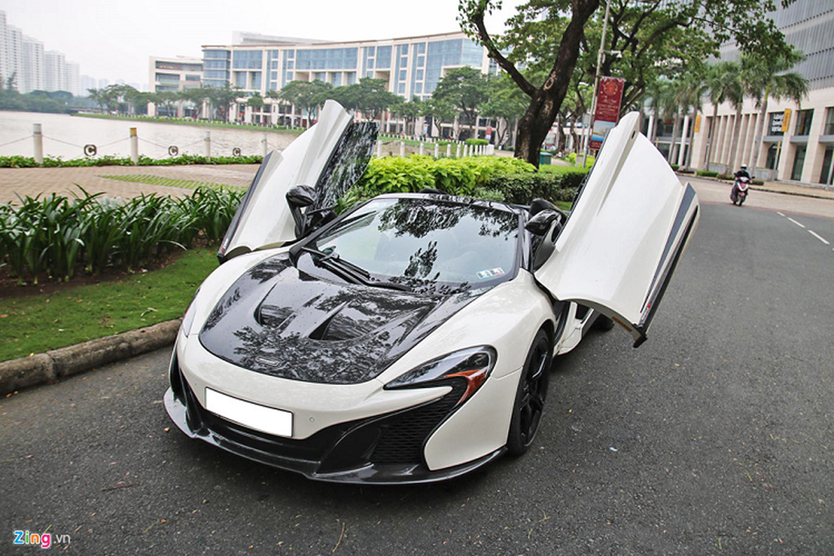 Sieu xe McLaren 650S Spider do ong xa 300 trieu tai Sai Gon