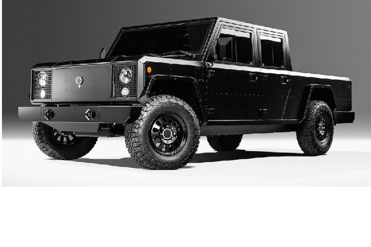 Xe dien My Bollinger thiet ke nhu Mercedes G-Class 