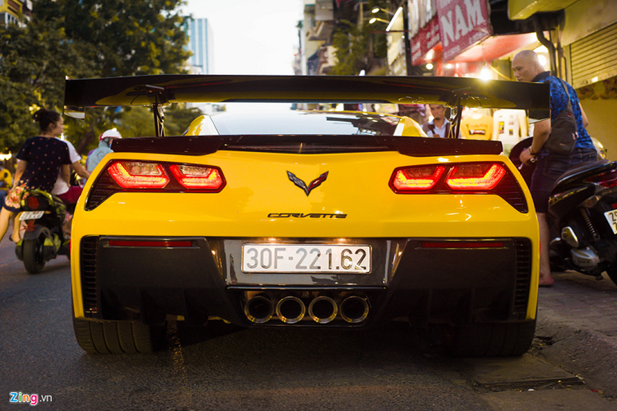 “Soi” xe Chevrolet Corvette C7 Z06 doc nhat Ha Noi-Hinh-3