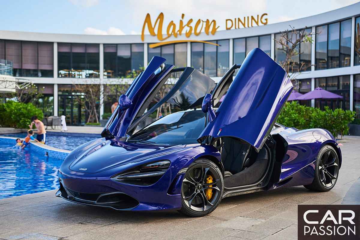 Can canh sieu xe McLaren 720S mau doc, 26 ty tai Vung Tau