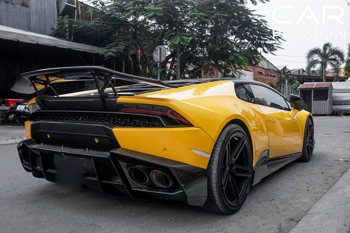 Can canh Lamborghini Huracan do Mansory doc nhat Viet Nam-Hinh-4