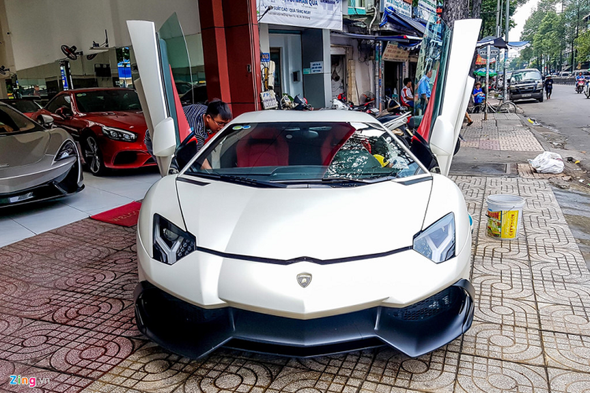 Lamborghini Aventador ban ky niem 50 nam tai Sai Gon-Hinh-5