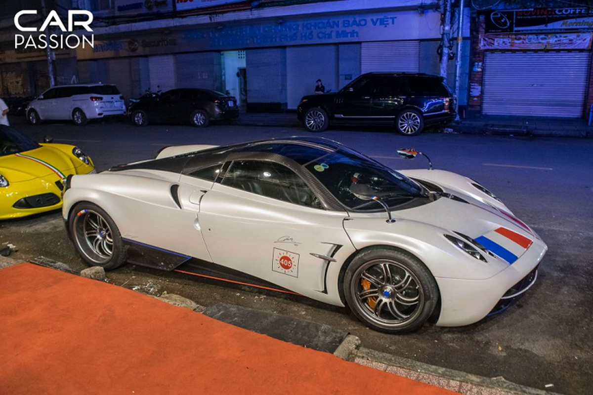 Pagani Huayra hon 80 ty do dang Alfa Romeo o Sai Gon