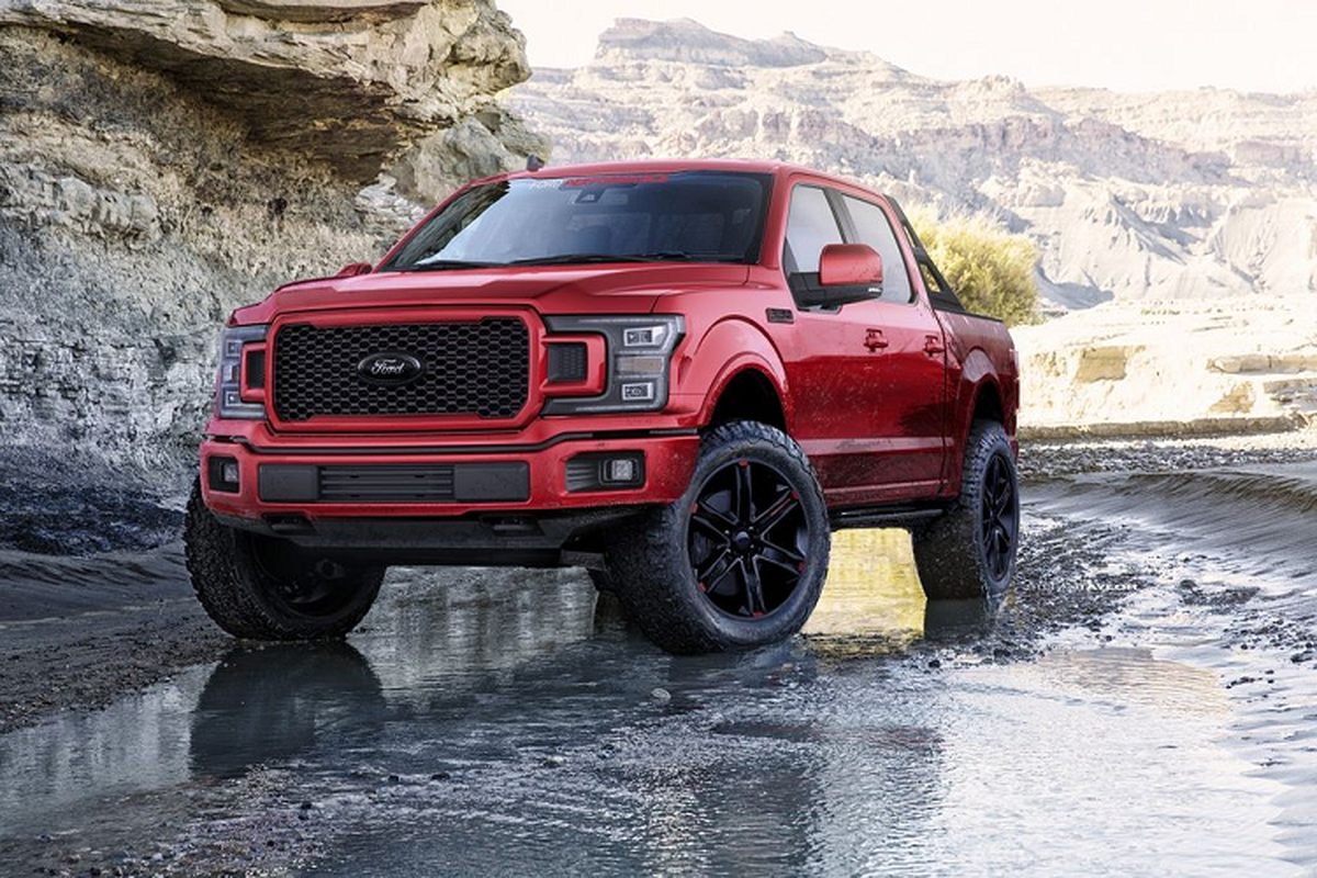 Ford Mustang va F-150 dac biet lo dien truoc them SEMA 2019-Hinh-3