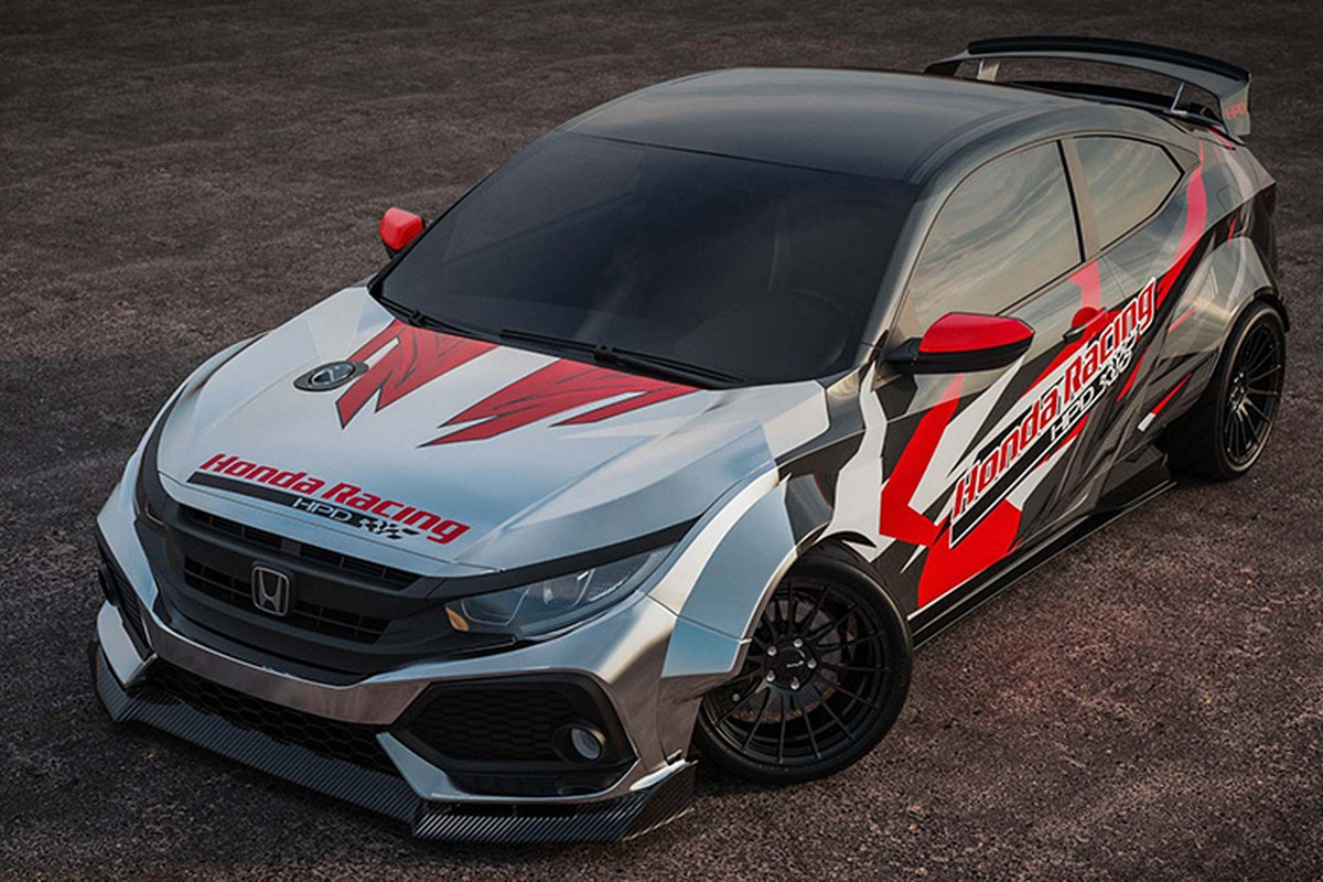 Dan xe oto do cua Honda sap mang den SEMA 2019 co gi?-Hinh-8