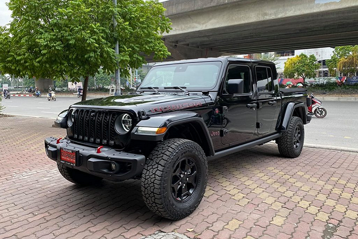 Can canh Jeep Gladiator Rubicon 2020 hang doc tai Viet Nam