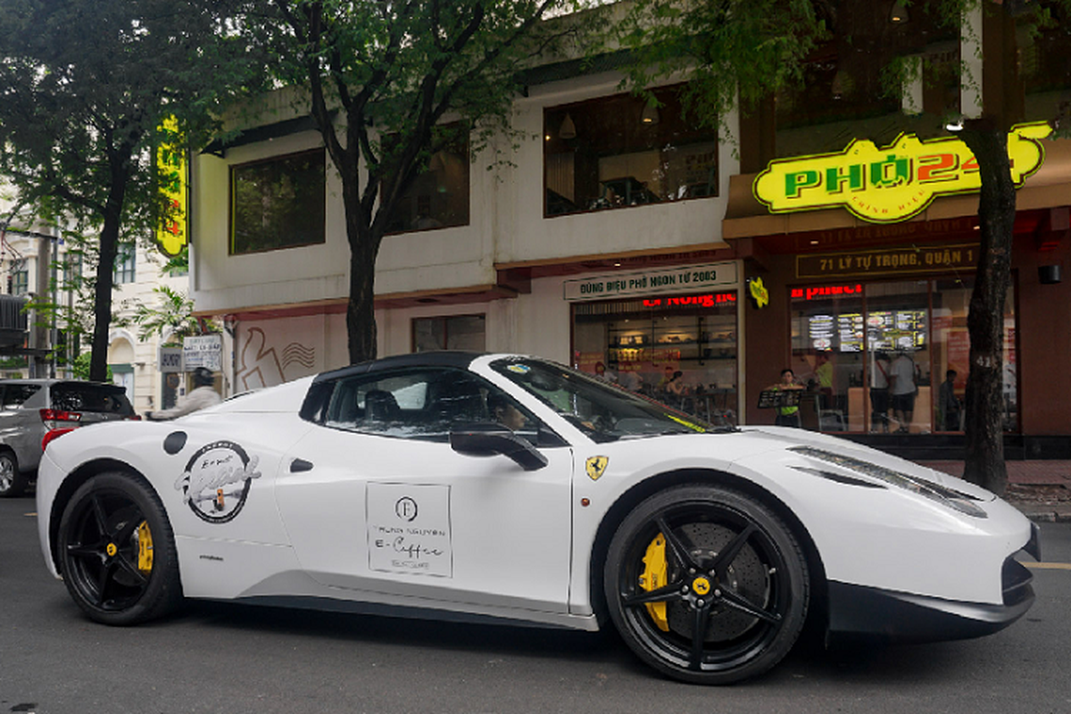 Ferrari 458 Spider cua Dang Le Nguyen Vu 