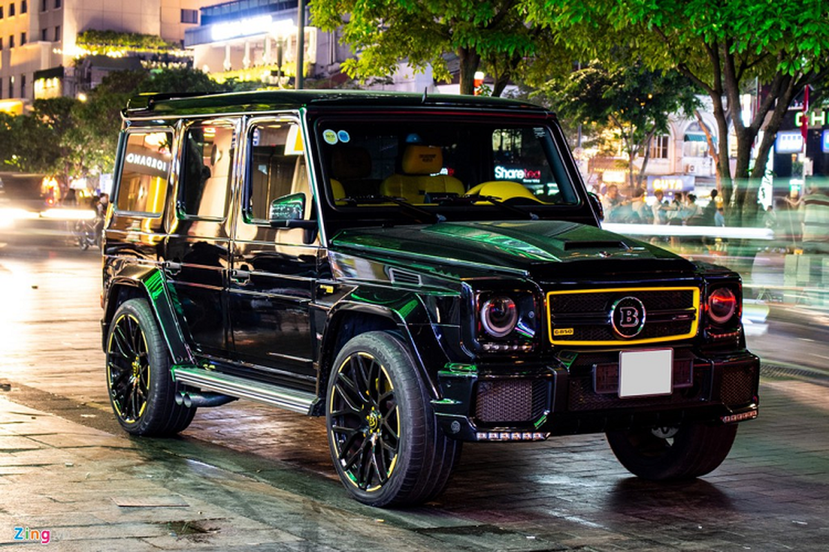 Chi tiet hang doc Brabus G850 nang cap tu Mercedes G-Class