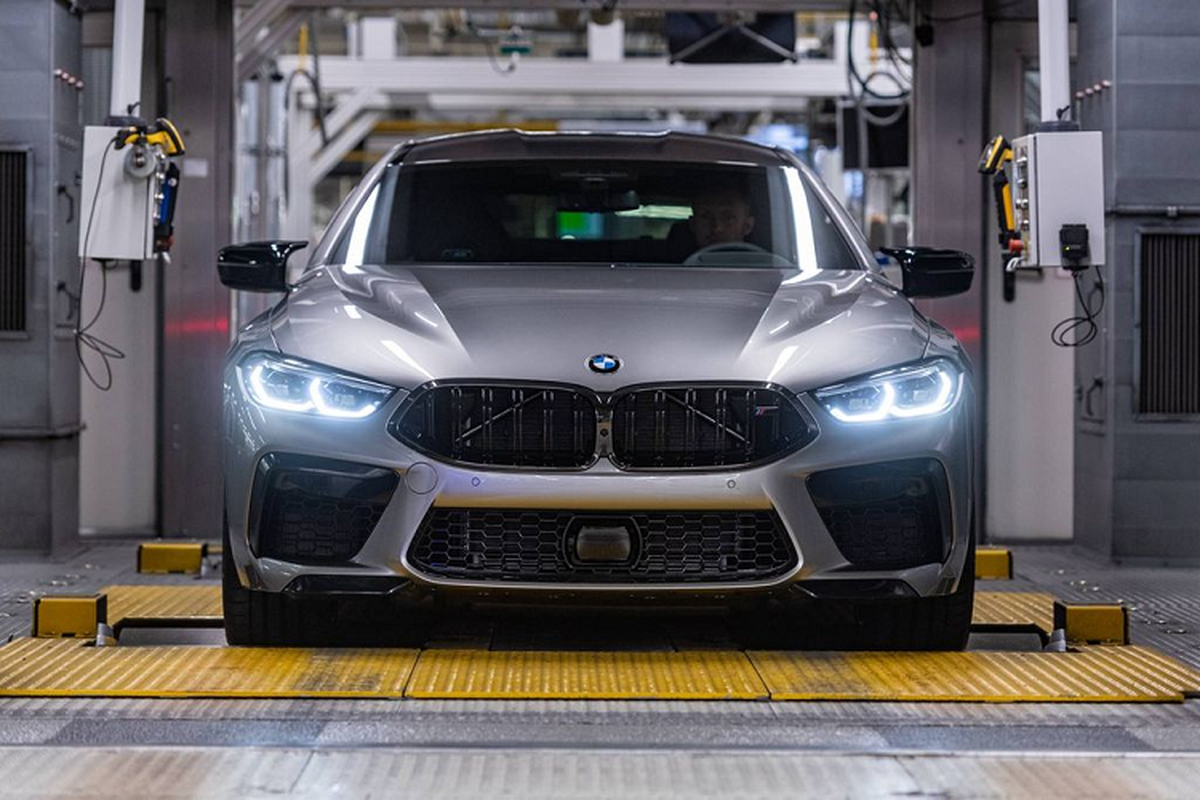 BMW M8 Gran Coupe 2020 moi da san sang ra mat