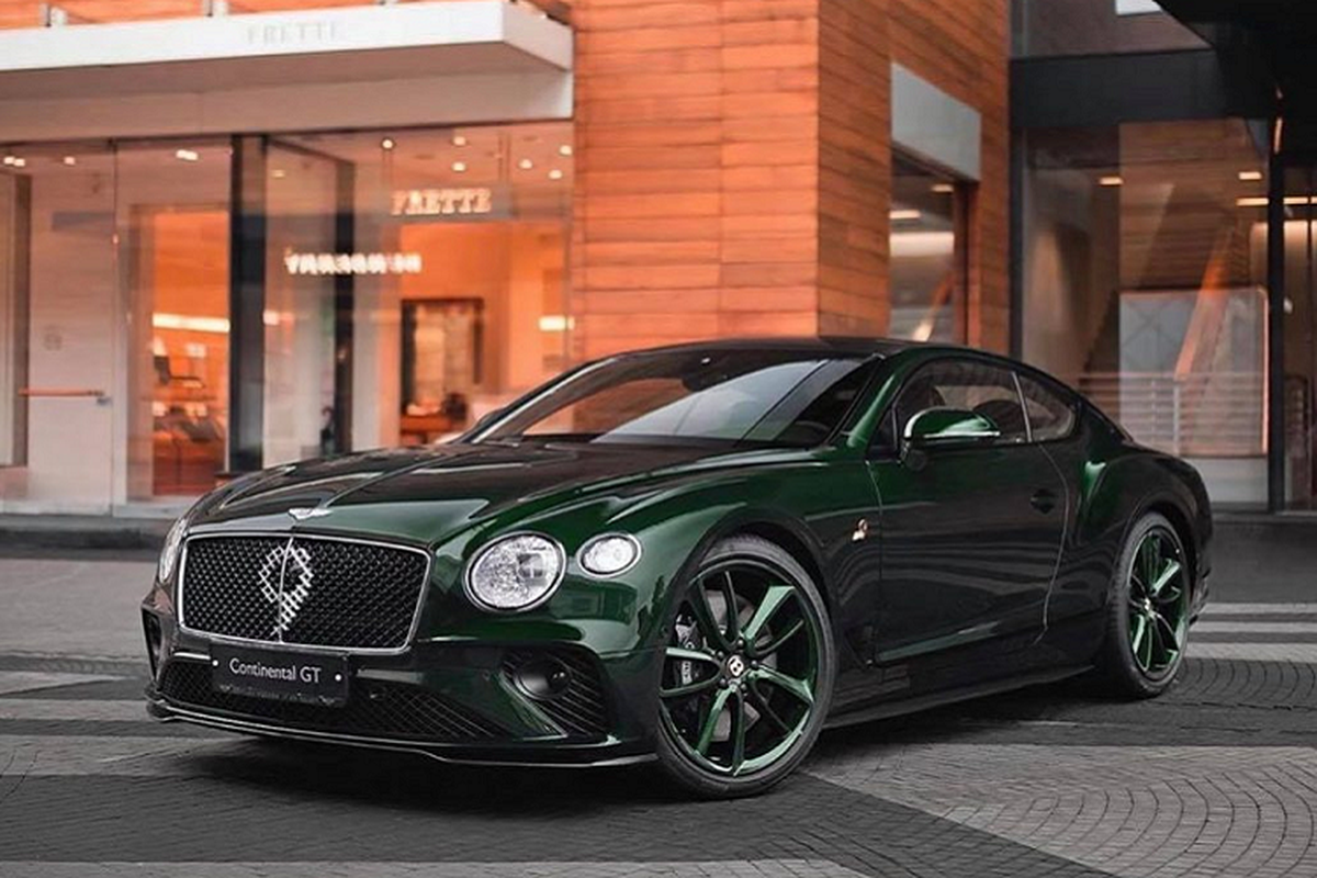 Chi tiet xe sieu sang Bentley Continental GT Number 9 moi