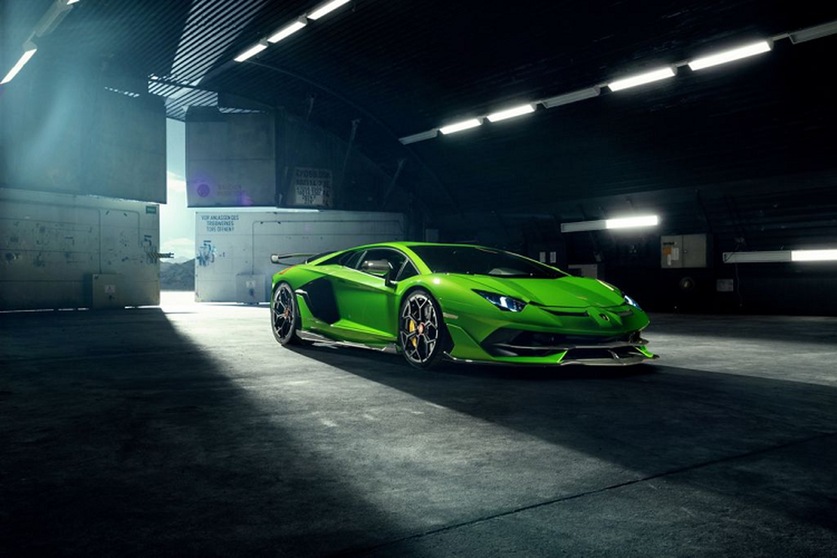 Sieu xe Lamborghini Aventador SVJ 