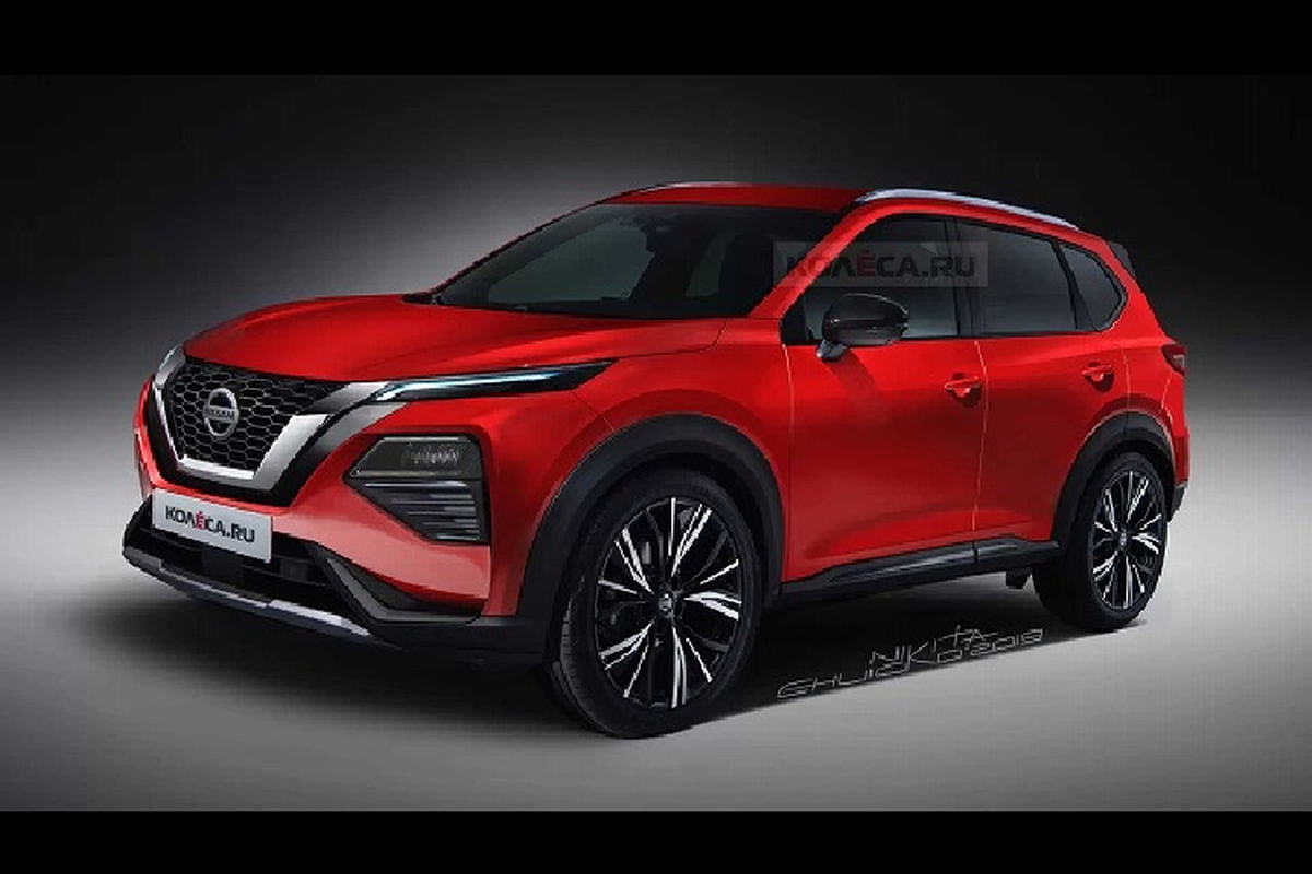 Xe Nissan X-trail the he moi se co thiet ke nhu Juke