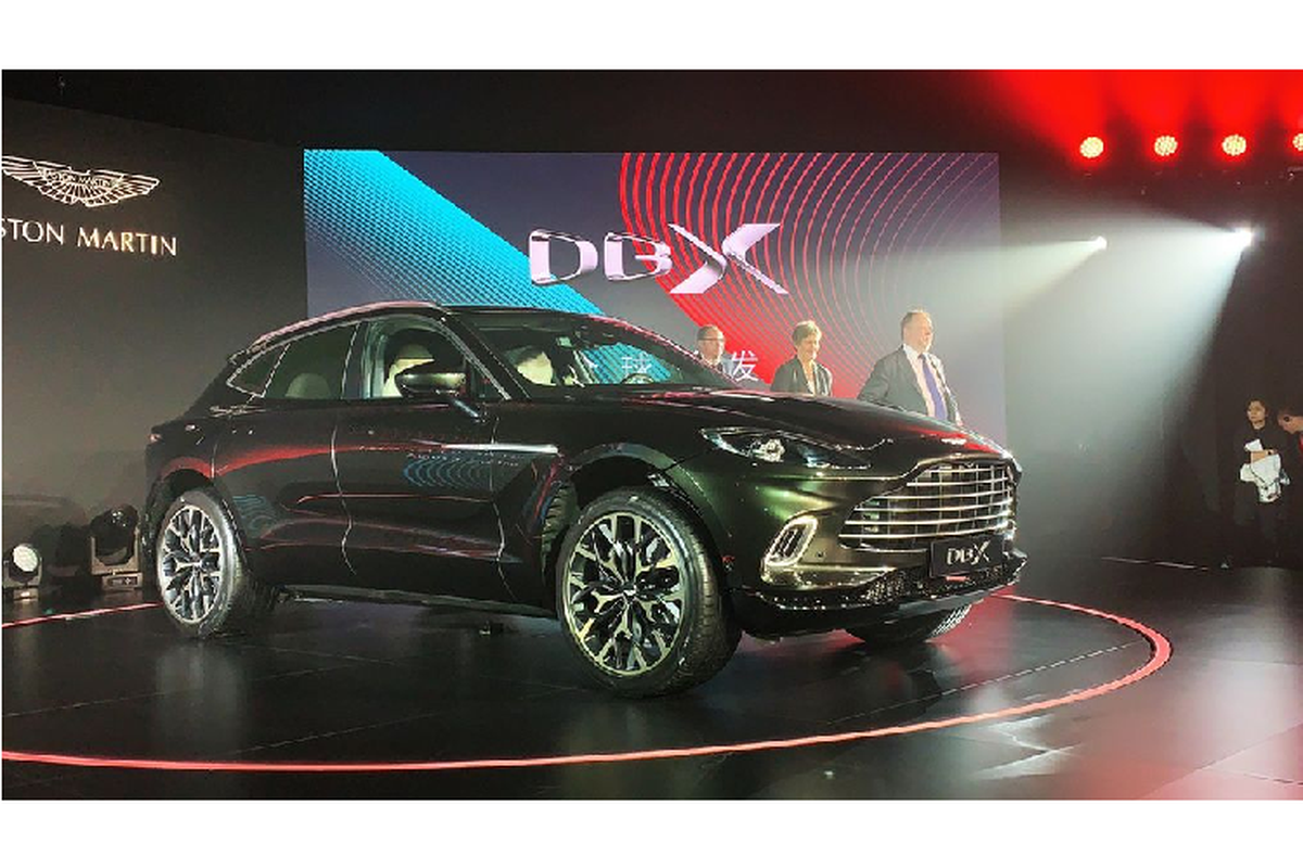 Sieu SUV Aston Martin DBX ra mat thi truong ty dan