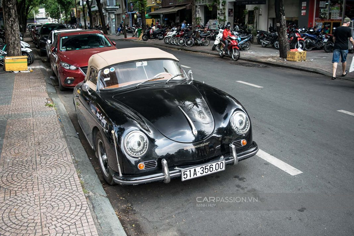 Chi tiet Porsche 356A Speedster di san 